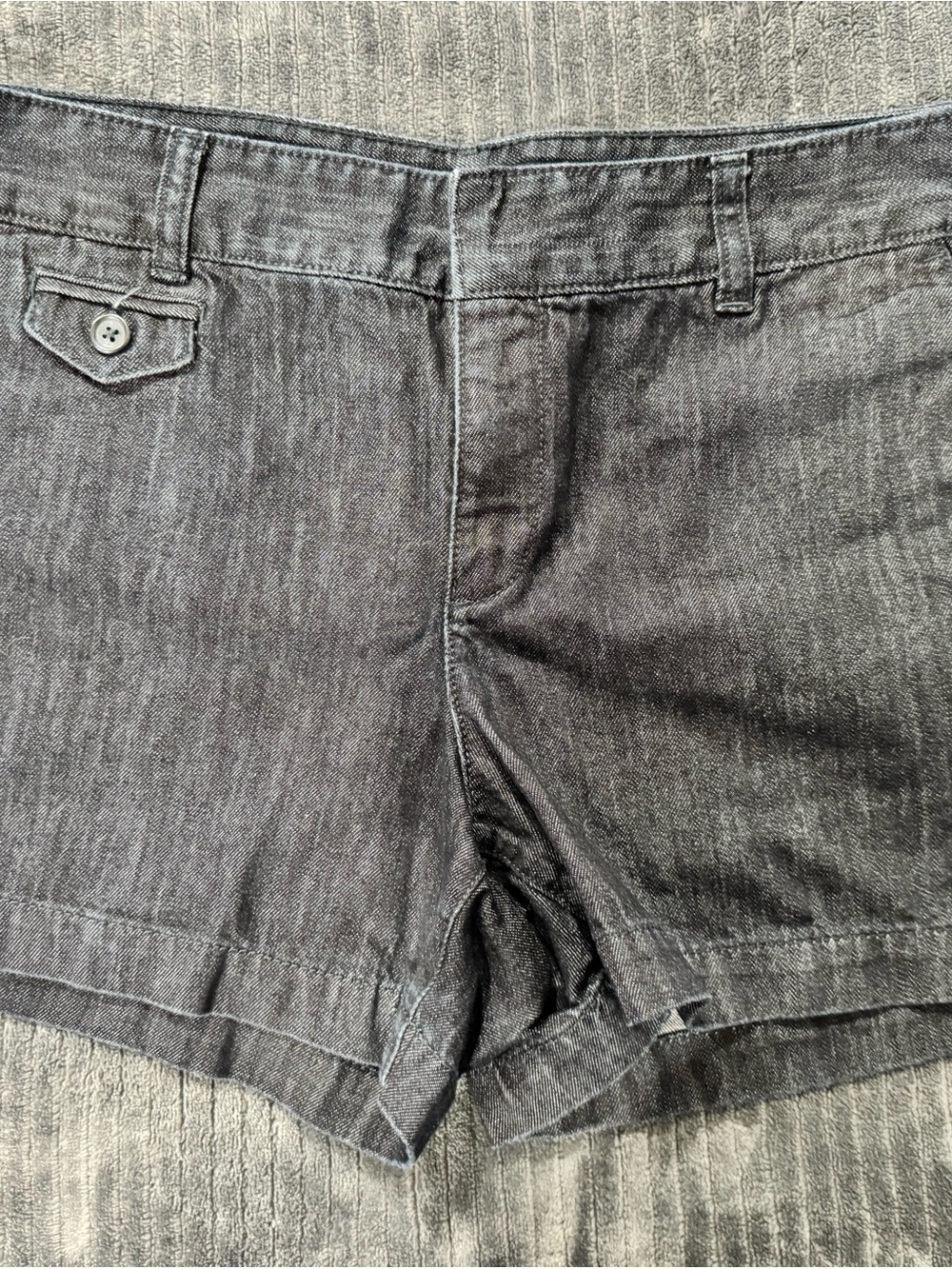LOFT dark Denim Shorts